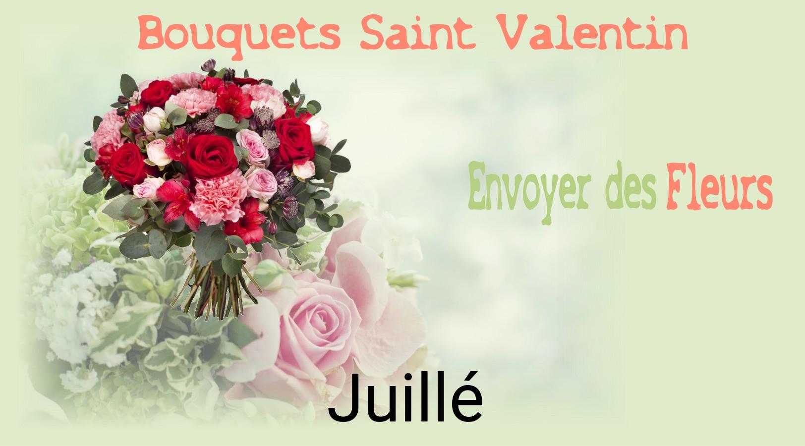 Roses de Saint-Valentin livrées à Juillé